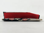 Japanese Silk Cloth Toothpick Case Vtg Small Fabric Yojiire Plum Blossom JK619