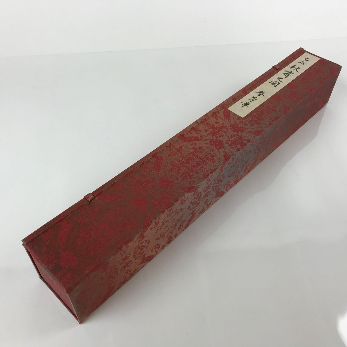 Japanese Silk Fabric Hanging Scroll Box Kakejiku Hako Inside Length 47 ...