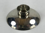 Japanese Silver Plated Copper Sake Cup Sakazuki Vtg Guinomi Ochoko G94
