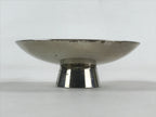 Japanese Silver Plated Copper Sake Cup Sakazuki Vtg Guinomi Ochoko G94