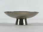 Japanese Silver Plated Copper Sake Cup Sakazuki Vtg Guinomi Ochoko G94