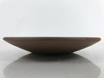 Japanese Small Serving Plate Vtg Meimeizara Maple Leaves Round Brown Y142