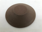 Japanese Small Serving Plate Vtg Meimeizara Maple Leaves Round Brown Y144