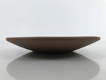 Japanese Small Serving Plate Vtg Meimeizara Maple Leaves Round Brown Y144