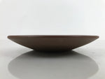 Japanese Small Serving Plate Vtg Meimeizara Maple Leaves Round Brown Y145