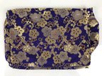 Japanese Soto Zen Baika-ryu Ritual Fabric Bag Vtg Plum Blossom Purple Gold BA885