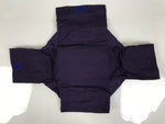 Japanese Soto Zen Baika-ryu Ritual Fabric Bag Vtg Plum Blossom Purple Gold BA885
