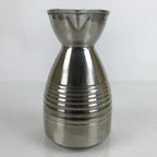Japanese Stainless Steel Dashi Container Vtg 1300ml Soup Pitcher Lines TS690