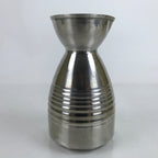 Japanese Stainless Steel Dashi Container Vtg 1300ml Soup Pitcher Lines TS690