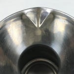 Japanese Stainless Steel Dashi Container Vtg 1300ml Soup Pitcher Lines TS690