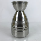 Japanese Stainless Steel Dashi Container Vtg 1300ml Soup Pitcher Lines TS692
