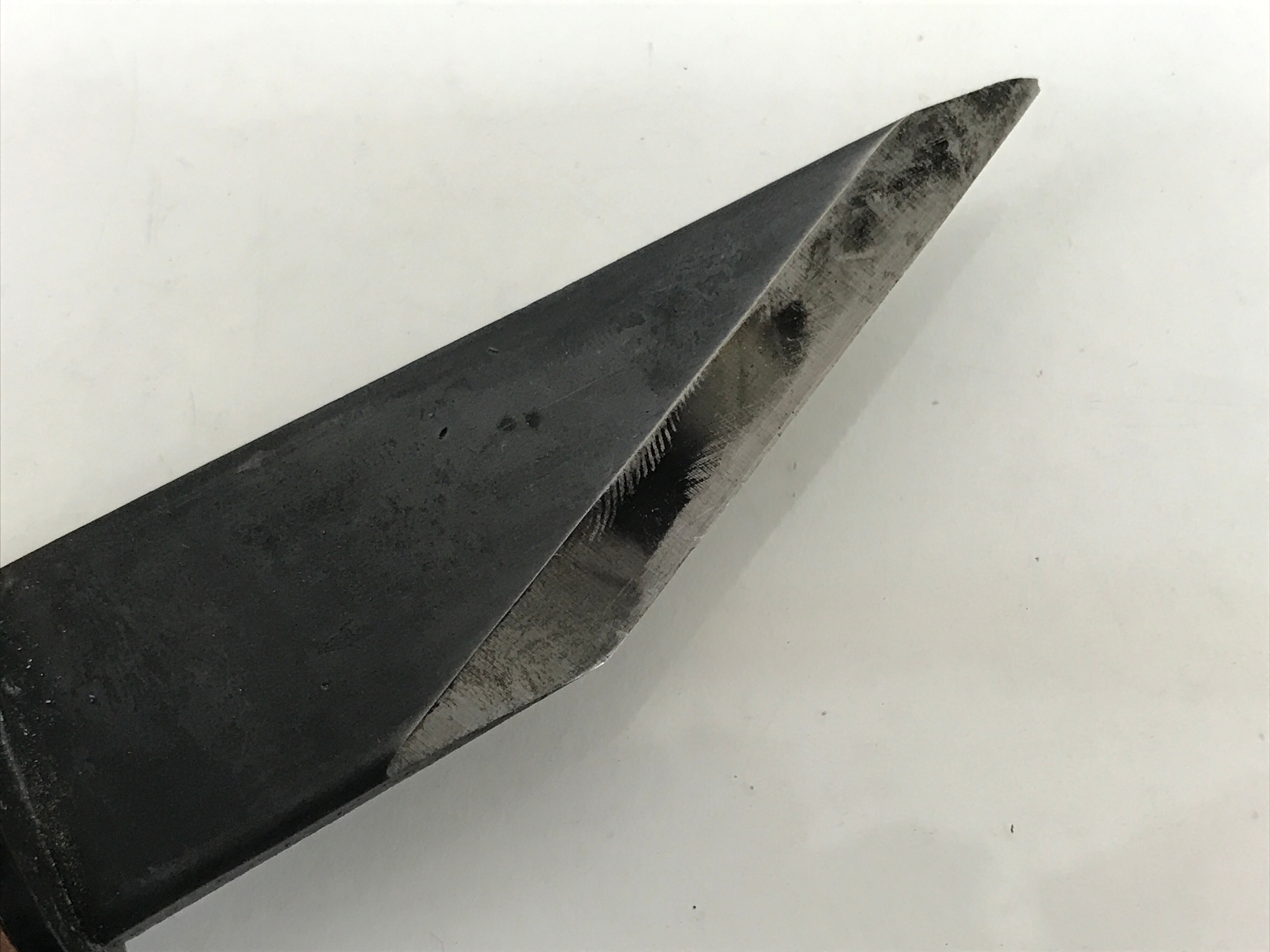 Japanese Steel Woodworking Craft Knife Vtg 7.5cm Blade Kiridashi Kogatana KN12