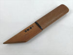 Japanese Steel Woodworking Craft Knife Vtg 7.5cm Blade Kiridashi Kogatana KN14