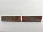 Japanese Stone Carving Seal Tenkokuin Hanko Inkan 2pc Set Vtg Stamp Signature HS