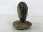 Japanese Stone Kokeshi Doll Figurine Daruma Traditional Craft Folk Art Toy KF745