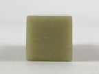 Japanese Stone Stamp Seal Carving Hanko Inkan Vtg Raw Material Light Green HS180