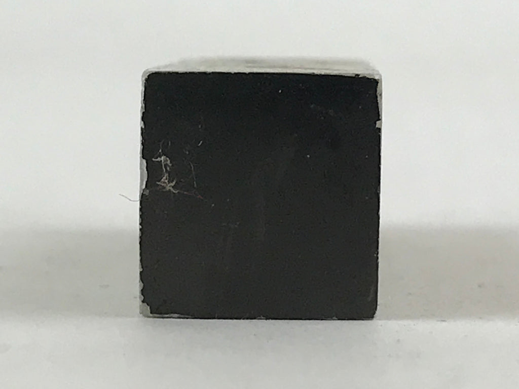Japanese Stone Stamp Seal Hanko Inkan Vtg Carving Raw Material Green HS183