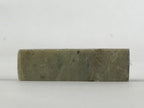 Japanese Stone Stamp Seal Hanko Inkan Vtg Carving Raw Material Green HS183