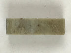 Japanese Stone Stamp Seal Hanko Inkan Vtg Carving Raw Material Green HS183