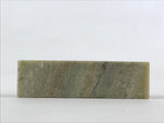 Japanese Stone Stamp Seal Hanko Inkan Vtg Raw Material Carving HS181