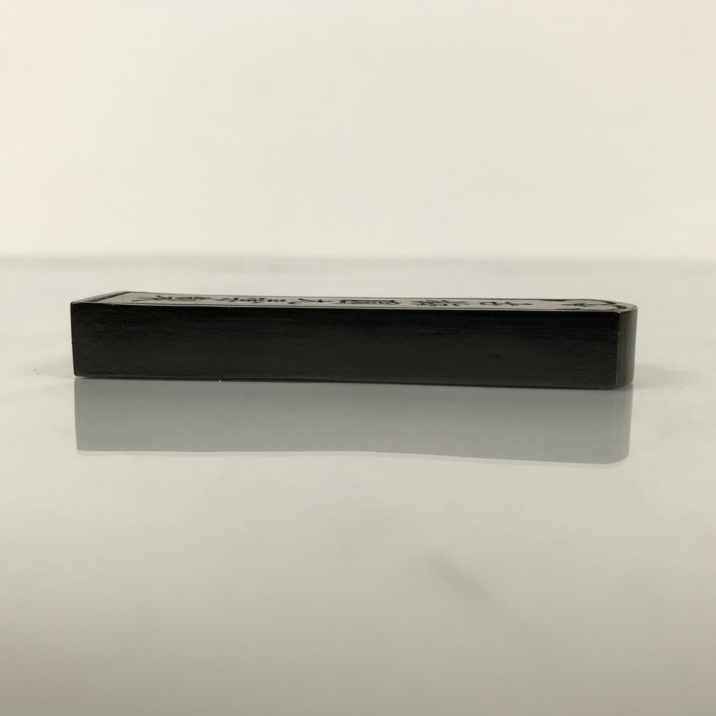 Japanese Sumi Ink Stick Vtg Black Soot Calligraphy Tool Shodo Shuji Kanji JK923