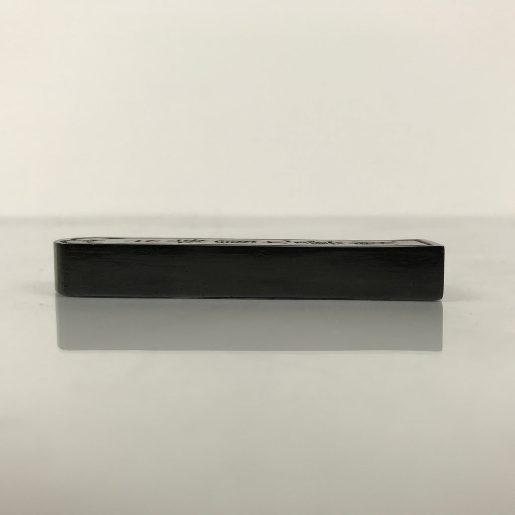 Japanese Sumi Ink Stick Vtg Black Soot Calligraphy Tool Shodo Shuji Kanji JK923