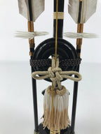 Japanese Sword Bow Arrow Hamayumi Display Stand Vtg Boys Day New Year ID650