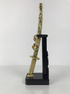 Japanese Sword Bow Arrow Hamayumi Display Stand Vtg Boys Day New Year ID651