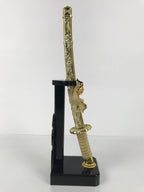 Japanese Sword Bow Arrow Hamayumi Display Stand Vtg Boys Day New Year ID651