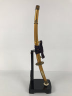 Japanese Sword Bow Arrow Hamayumi Display Stand Vtg Boys Day New Year ID652