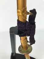 Japanese Sword Bow Arrow Hamayumi Display Stand Vtg Boys Day New Year ID652