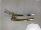 Japanese Sword Bow Arrow Hamayumi Display Stand Vtg Boys Day New Year ID653