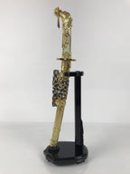 Japanese Sword Bow Arrow Hamayumi Display Stand Vtg Boys Day New Year ID655