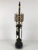 Japanese Sword Bow Arrow Hamayumi Display Stand Vtg Boys Day New Year ID655