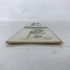 Japanese Tanzaku Shikishi Art Board Buddhist Shikoku Pilgrim Temple Sutra A751