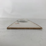 Japanese Tanzaku Shikishi Art Board Hydrangea Flower Poem Blue Black A731