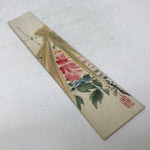 Japanese Tanzaku Shikishi Art Board Straw Hut Peony Winter Spring Color A738