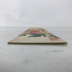 Japanese Tanzaku Shikishi Art Board Straw Hut Peony Winter Spring Color A738