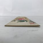 Japanese Tanzaku Shikishi Art Board Straw Hut Peony Winter Spring Color A738