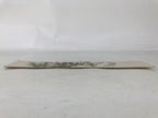 Japanese Tanzaku Shikishi Art Board Vtg Mountain Trees House Subtle Color A739
