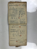 Japanese Tax Notice Record Book Vtg Nozeitsuchicho C1930 Washi Paper Ink P429