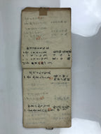 Japanese Tax Notice Record Book Vtg Nozeitsuchicho C1930 Washi Paper Ink P429