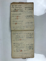 Japanese Tax Notice Record Book Vtg Nozeitsuchicho C1930 Washi Paper Ink P429