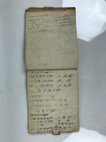 Japanese Tax Notice Record Book Vtg Nozeitsuchicho C1930 Washi Paper Ink P429
