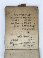 Japanese Tax Notice Record Book Vtg Nozeitsuchicho C1930 Washi Paper Ink P429