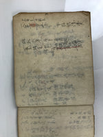 Japanese Tax Notice Record Book Vtg Nozeitsuchicho C1930 Washi Paper Ink P429