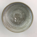 Japanese Tea Ceremony Bowl Matcha Chawan Pottery Gray Signed Ceramic GTB325