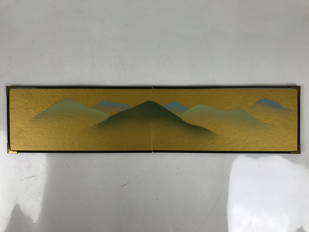 Japanese Tea Ceremony Display Folding Screen Byobu Panel Vtg Furosakibyobu JK884