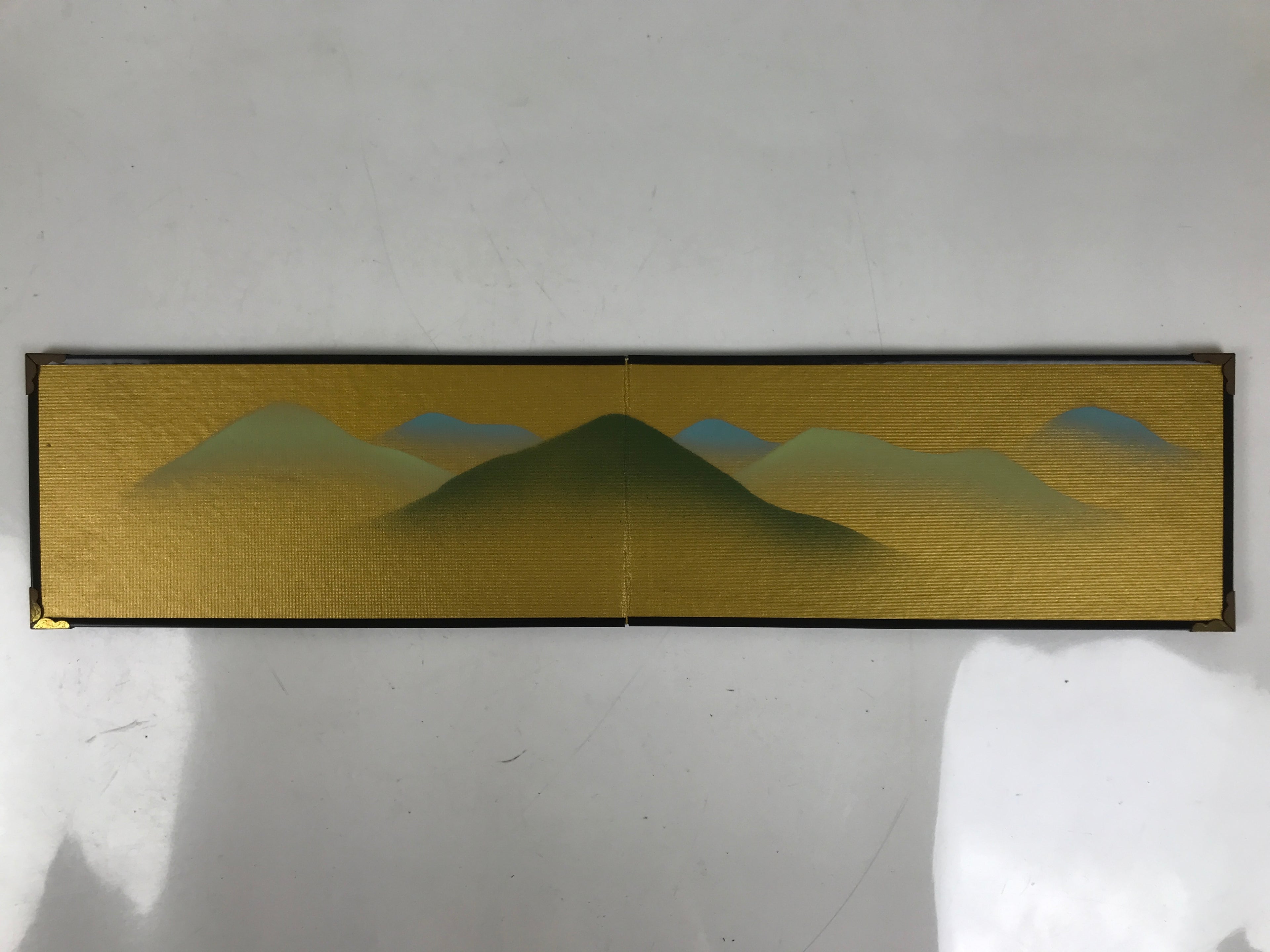 Japanese Tea Ceremony Display Folding Screen Byobu Panel Vtg Furosakibyobu JK884