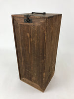 Japanese Tea Ceremony Set Chabako Wooden Box Vtg Pottery Chawan PX712